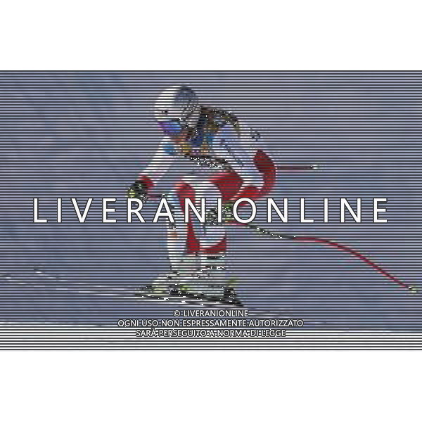 Luca Tedeschi/LM - 2021 FIS Alpine World SKI Championships - Downhill - Women - alpine ski race 13 February 2021 - Olympia delle Tofane, cortina (bl), Italy Photo showing: Corinne SUTER SUI @LM/Luca Tedeschi AG ALDO LIVERANI SAS