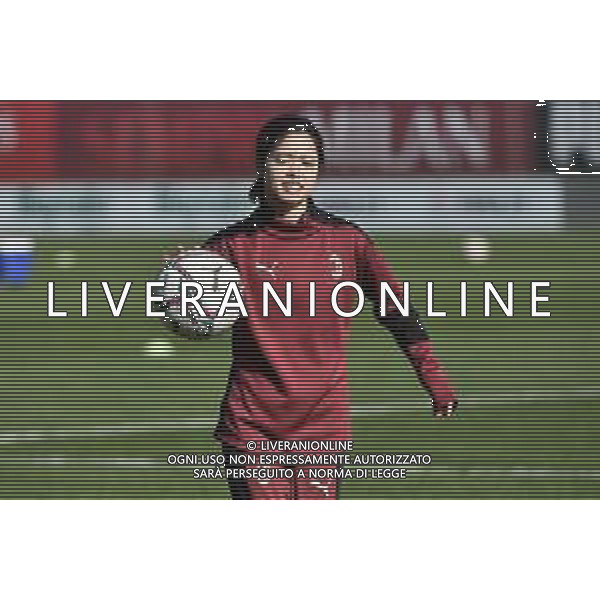 © TVRG Yui Hasegawa (Milan) Milan Women vs Sassuolo Calcio Femminile Coppa Italia Femminile quarti di finale - gara di ritorno Milano 13-02-2021 centro sportivo Peppino Vismara foto Roberto Garavaglia/ag. Aldo Liverani sas