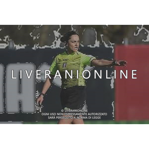 ¬© TVRG l\'arbitro Maria Marotta Milan Women vs Sassuolo Calcio Femminile Coppa Italia Femminile quarti di finale - gara di ritorno Milano 13-02-2021 centro sportivo Peppino Vismara foto Roberto Garavaglia/ag. Aldo Liverani sas