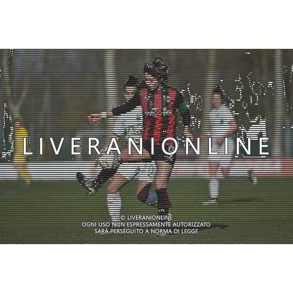 © TVRG Valentina Giacinti (Milan) Milan Women vs Sassuolo Calcio Femminile Coppa Italia Femminile quarti di finale - gara di ritorno Milano 13-02-2021 centro sportivo Peppino Vismara foto Roberto Garavaglia/ag. Aldo Liverani sas