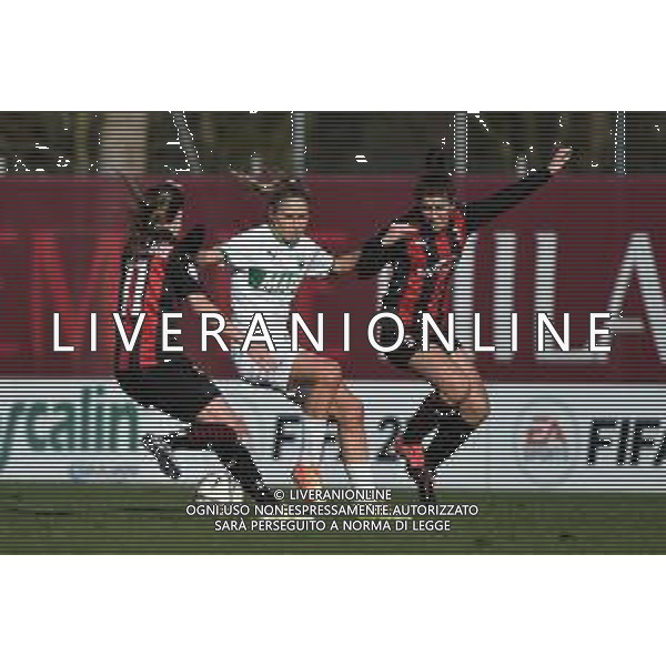 © TVRG Kamila Dubcova (Sassuolo) Milan Women vs Sassuolo Calcio Femminile Coppa Italia Femminile quarti di finale - gara di ritorno Milano 13-02-2021 centro sportivo Peppino Vismara foto Roberto Garavaglia/ag. Aldo Liverani sas