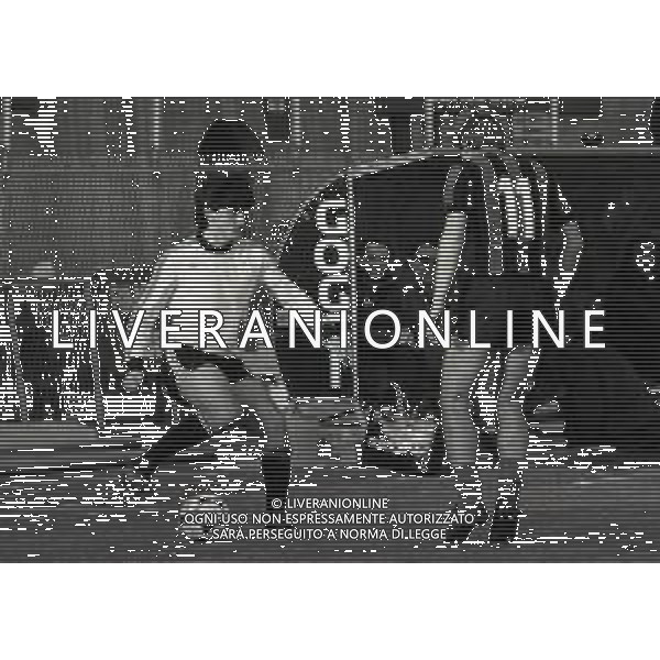 25-01-1981 BERGAMO CAMPIONATO DI CALCIO SERIE B ATALANTA CESENA 0-0 NELLA FOTO DANIELE ARRIGONI AG ALDO LIVERANI SAS