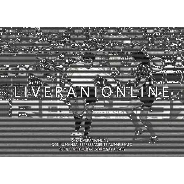 25-01-1981 BERGAMO CAMPIONATO DI CALCIO SERIE B ATALANTA CESENA 0-0 NELLA FOTO ADRIANO PIRACCINI AG ALDO LIVERANI SAS