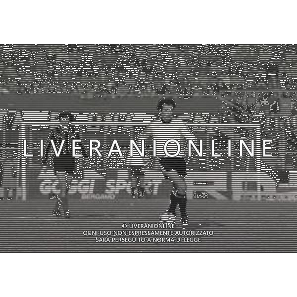 25-01-1981 BERGAMO CAMPIONATO DI CALCIO SERIE B ATALANTA CESENA 0-0 NELLA FOTO ADRIANO PIRACCINI AG ALDO LIVERANI SAS