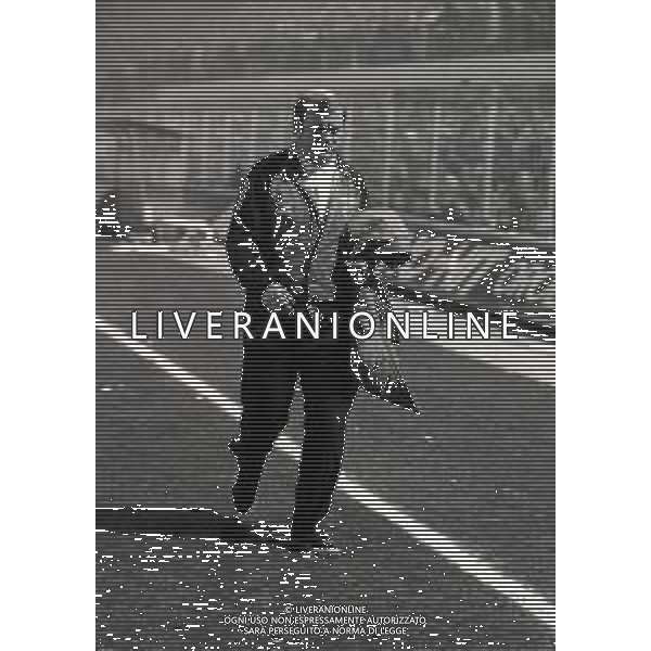 04-03-1981 MILANO QUARTI DI FINALE COPPA DEI CAMPIONI ANDATA INTER STELLA ROSSA 1-1 NELLA FOTO EUGENIO BERSELLINI ALLENATORE INTER AG ALDO LIVERANI SAS
