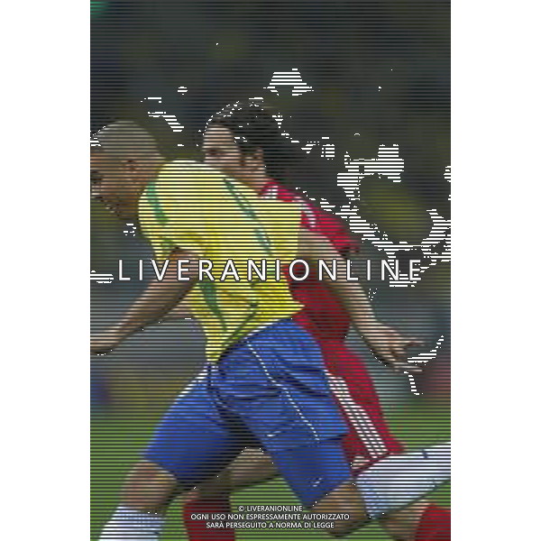 SAITAMA (GIAPPONE) 26/06/2002 (Giappone) 26/06/2002 MONDIALI CALCIO FIFA World Cup 2002 brasile-Turchia 1/0 nella foto esultanza dopo il gol ronaldo AGENZIA ALDO LIVERANI SAS