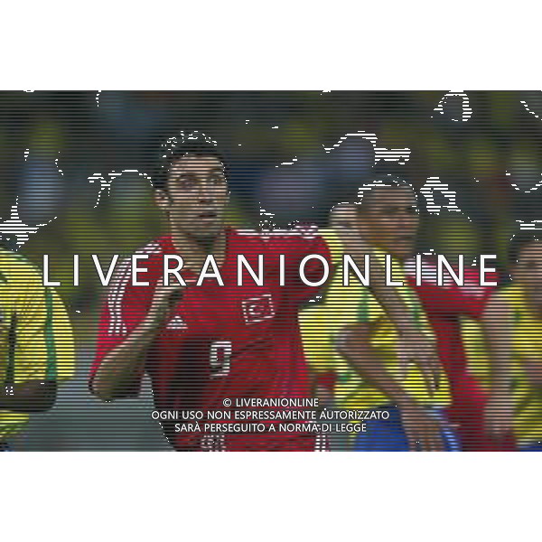 SAITAMA (GIAPPONE) 26/06/2002 (Giappone) 26/06/2002 MONDIALI CALCIO FIFA World Cup 2002 brasile-Turchia 1/0 nella foto hakan sukur AGENZIA ALDO LIVERANI SAS