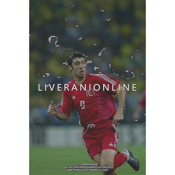 SAITAMA (GIAPPONE) 26/06/2002 (Giappone) 26/06/2002 MONDIALI CALCIO FIFA World Cup 2002 brasile-Turchia 1/0 nella foto hakan sukur AGENZIA ALDO LIVERANI SAS
