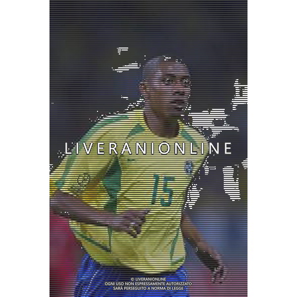 SAITAMA (GIAPPONE) 26/06/2002 (Giappone) 26/06/2002 MONDIALI CALCIO FIFA World Cup 2002 brasile-Turchia 1/0 nella foto kleberson jose AGENZIA ALDO LIVERANI SAS