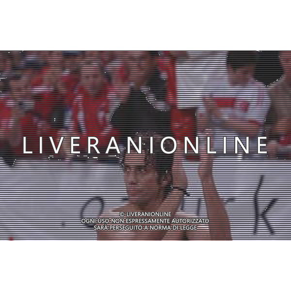 SAITAMA (GIAPPONE) 26/06/2002 (Giappone) 26/06/2002 MONDIALI CALCIO FIFA World Cup 2002 brasile-Turchia 1/0 nella foto bulent korkmaz a fine gara AGENZIA ALDO LIVERANI SAS