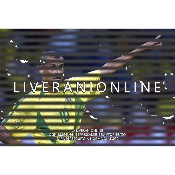 SAITAMA (GIAPPONE) 26/06/2002 (Giappone) 26/06/2002 MONDIALI CALCIO FIFA World Cup 2002 brasile-Turchia 1/0 nella foto rivaldo AGENZIA ALDO LIVERANI SAS