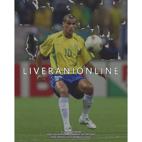 SAITAMA (GIAPPONE) 26/06/2002 (Giappone) 26/06/2002 MONDIALI CALCIO FIFA World Cup 2002 brasile-Turchia 1/0 nella foto rivaldo AGENZIA ALDO LIVERANI SAS