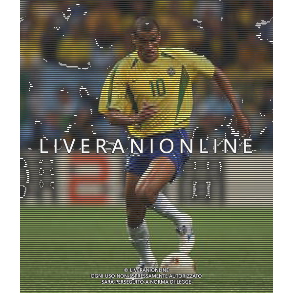 SAITAMA (GIAPPONE) 26/06/2002 (Giappone) 26/06/2002 MONDIALI CALCIO FIFA World Cup 2002 brasile-Turchia 1/0 nella foto rivaldo AGENZIA ALDO LIVERANI SAS