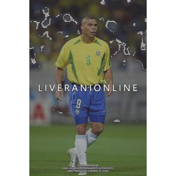SAITAMA (GIAPPONE) 26/06/2002 (Giappone) 26/06/2002 MONDIALI CALCIO FIFA World Cup 2002 brasile-Turchia 1/0 nella foto ronaldo AGENZIA ALDO LIVERANI SAS