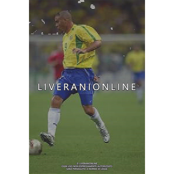 SAITAMA (GIAPPONE) 26/06/2002 (Giappone) 26/06/2002 MONDIALI CALCIO FIFA World Cup 2002 brasile-Turchia 1/0 nella foto ronaldo AGENZIA ALDO LIVERANI SAS