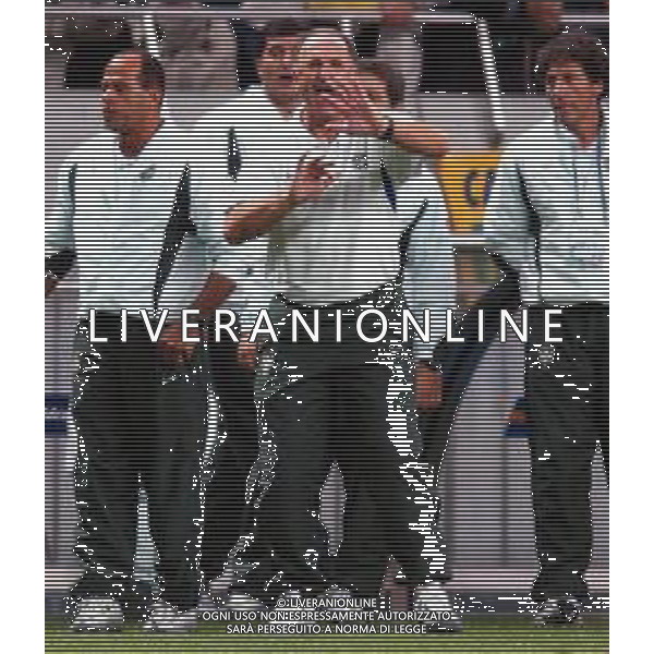 SAITAMA (GIAPPONE) 26/06/2002 (Giappone) 26/06/2002 MONDIALI CALCIO FIFA World Cup 2002 brasile-Turchia 1/0 nella foto scolari luiz felipe esultanza a fine gara AGENZIA ALDO LIVERANI SAS