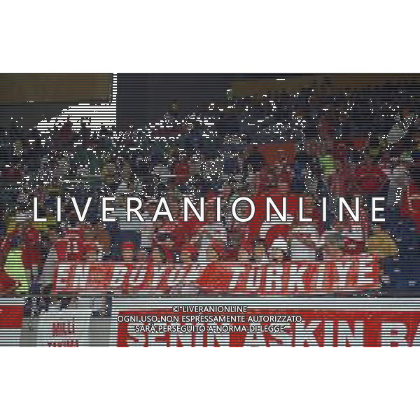 SAITAMA (GIAPPONE) 26/06/2002 (Giappone) 26/06/2002 MONDIALI CALCIO FIFA World Cup 2002 brasile-Turchia 1/0 nella foto tifosi turchia AGENZIA ALDO LIVERANI SAS