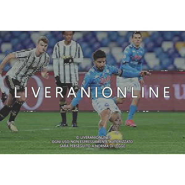 NAPOLI - JUVENTUS CAMPIONATO CALCIO SERIE A TIM 13.02.2021 nella foto il gol su rigore di Lorenzo Insigne ©MOSCA /AGENZIA ALDO LIVERANI SAS