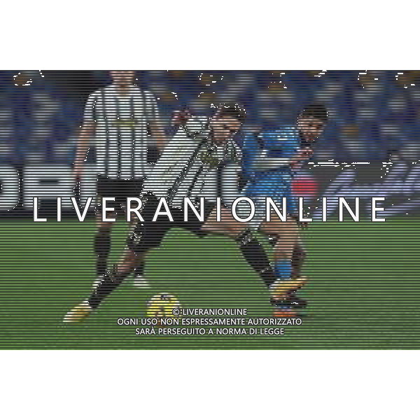 13-02-2021 NAPOLI CAMPIONATO DI CALCIO SERIE A NAPOLI JUVENTUS Nella foto: Federico Chiesa, Lorenzo Insigne Foto Mosca, Ag.Liverani