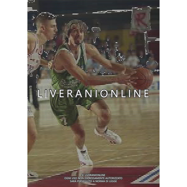 BENETTON BASKET 1999-2000 NELLA FOTO RICCARDO PITTIS AG ALDO LIVERANI SAS