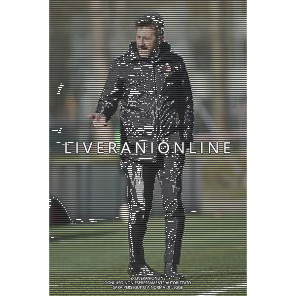 © TVRG Maurizio Ganz allenatore Milan Milan Women vs Sassuolo Calcio Femminile Coppa Italia Femminile quarti di finale - gara di ritorno Milano 13-02-2021 centro sportivo Peppino Vismara foto Roberto Garavaglia/ag. Aldo Liverani sas