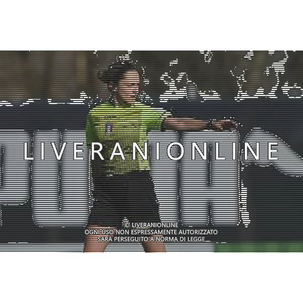© TVRG l’arbitro Maria Marotta di Sapri (SA) Milan Women vs Sassuolo Calcio Femminile Coppa Italia Femminile quarti di finale - gara di ritorno Milano 13-02-2021 centro sportivo Peppino Vismara foto Roberto Garavaglia/ag. Aldo Liverani sas