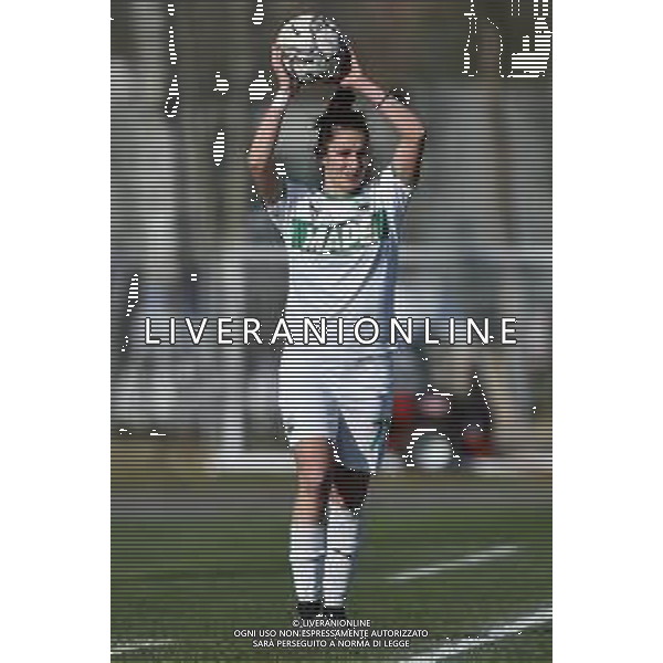 © TVRG Martina Lenzini (Sassuolo) Milan Women vs Sassuolo Calcio Femminile Coppa Italia Femminile quarti di finale - gara di ritorno Milano 13-02-2021 centro sportivo Peppino Vismara foto Roberto Garavaglia/ag. Aldo Liverani sas
