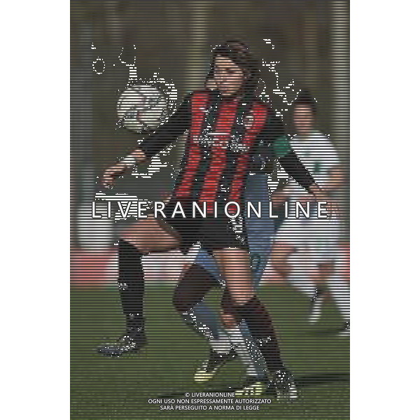 © TVRG Valentina Giacinti (Milan) Milan Women vs Sassuolo Calcio Femminile Coppa Italia Femminile quarti di finale - gara di ritorno Milano 13-02-2021 centro sportivo Peppino Vismara foto Roberto Garavaglia/ag. Aldo Liverani sas