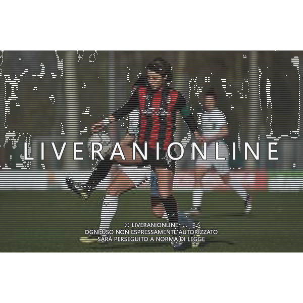 © TVRG Valentina Giacinti (Milan) Milan Women vs Sassuolo Calcio Femminile Coppa Italia Femminile quarti di finale - gara di ritorno Milano 13-02-2021 centro sportivo Peppino Vismara foto Roberto Garavaglia/ag. Aldo Liverani sas