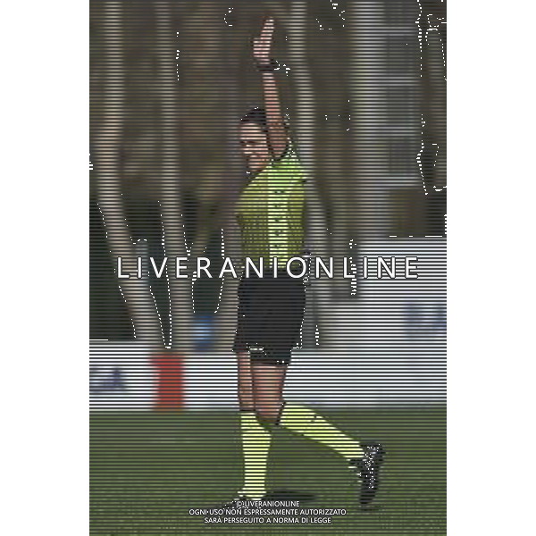 © TVRG l’arbitro Maria Marotta di Sapri (SA) Milan Women vs Sassuolo Calcio Femminile Coppa Italia Femminile quarti di finale - gara di ritorno Milano 13-02-2021 centro sportivo Peppino Vismara foto Roberto Garavaglia/ag. Aldo Liverani sas