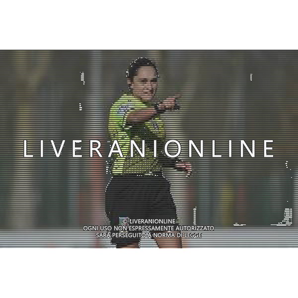 © TVRG l’arbitro Maria Marotta di Sapri (SA) Milan Women vs Sassuolo Calcio Femminile Coppa Italia Femminile quarti di finale - gara di ritorno Milano 13-02-2021 centro sportivo Peppino Vismara foto Roberto Garavaglia/ag. Aldo Liverani sas