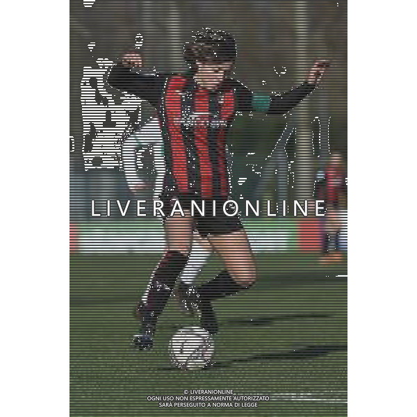 © TVRG Valentina Giacinti (Milan) Milan Women vs Sassuolo Calcio Femminile Coppa Italia Femminile quarti di finale - gara di ritorno Milano 13-02-2021 centro sportivo Peppino Vismara foto Roberto Garavaglia/ag. Aldo Liverani sas