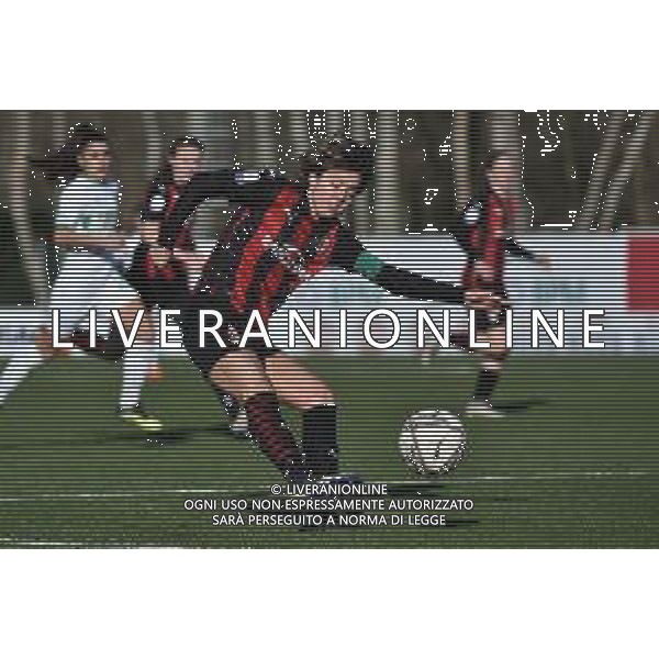 © TVRG Valentina Giacinti (Milan) Milan Women vs Sassuolo Calcio Femminile Coppa Italia Femminile quarti di finale - gara di ritorno Milano 13-02-2021 centro sportivo Peppino Vismara foto Roberto Garavaglia/ag. Aldo Liverani sas