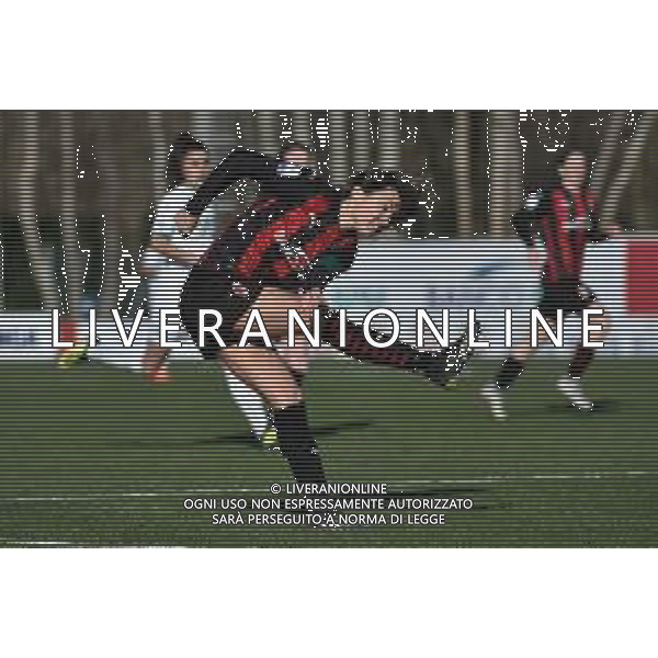 © TVRG Valentina Giacinti (Milan) Milan Women vs Sassuolo Calcio Femminile Coppa Italia Femminile quarti di finale - gara di ritorno Milano 13-02-2021 centro sportivo Peppino Vismara foto Roberto Garavaglia/ag. Aldo Liverani sas