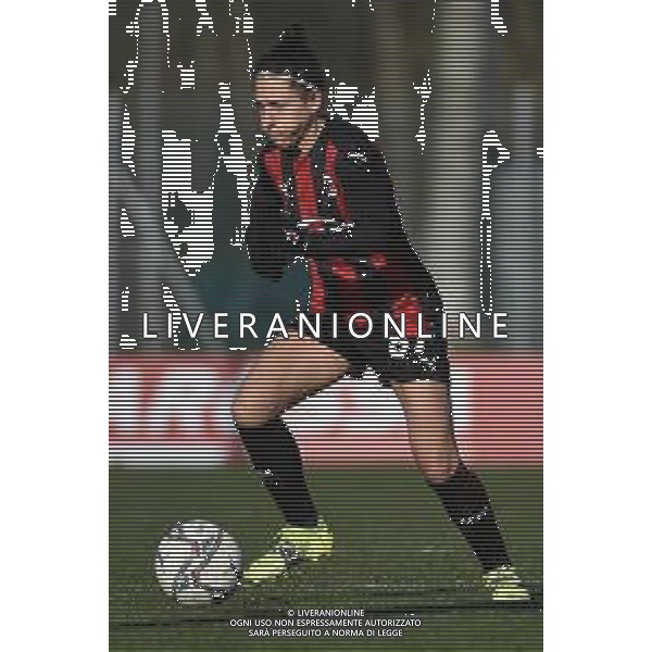© TVRG Veronica Boquete (Milan) Milan Women vs Sassuolo Calcio Femminile Coppa Italia Femminile quarti di finale - gara di ritorno Milano 13-02-2021 centro sportivo Peppino Vismara foto Roberto Garavaglia/ag. Aldo Liverani sas