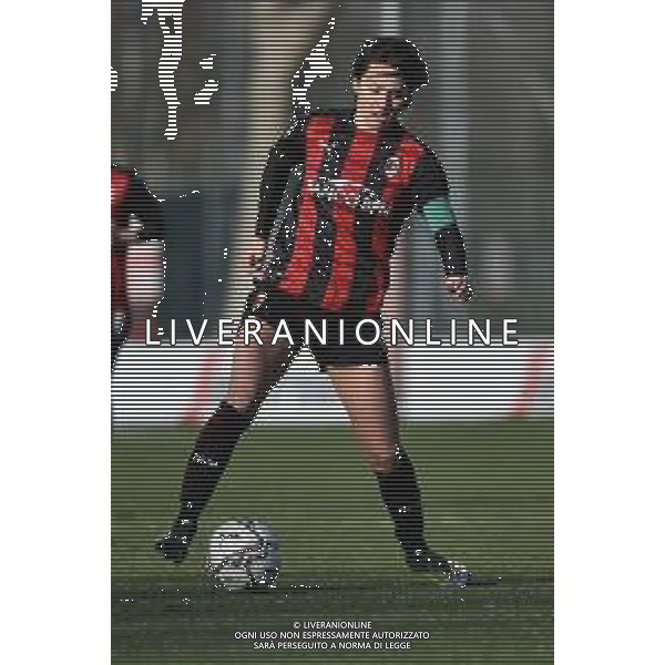 © TVRG Valentina Giacinti (Milan) Milan Women vs Sassuolo Calcio Femminile Coppa Italia Femminile quarti di finale - gara di ritorno Milano 13-02-2021 centro sportivo Peppino Vismara foto Roberto Garavaglia/ag. Aldo Liverani sas