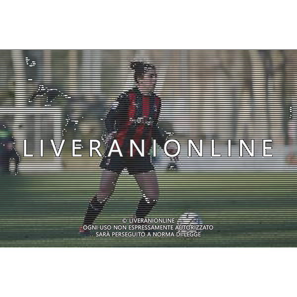 © TVRG Valentina Bergamaschi (Milan) Milan Women vs Sassuolo Calcio Femminile Coppa Italia Femminile quarti di finale - gara di ritorno Milano 13-02-2021 centro sportivo Peppino Vismara foto Roberto Garavaglia/ag. Aldo Liverani sas