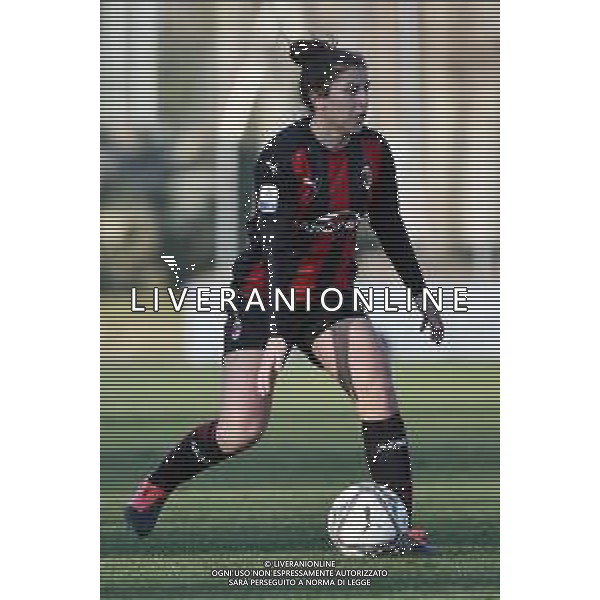 © TVRG Valentina Bergamaschi (Milan) Milan Women vs Sassuolo Calcio Femminile Coppa Italia Femminile quarti di finale - gara di ritorno Milano 13-02-2021 centro sportivo Peppino Vismara foto Roberto Garavaglia/ag. Aldo Liverani sas