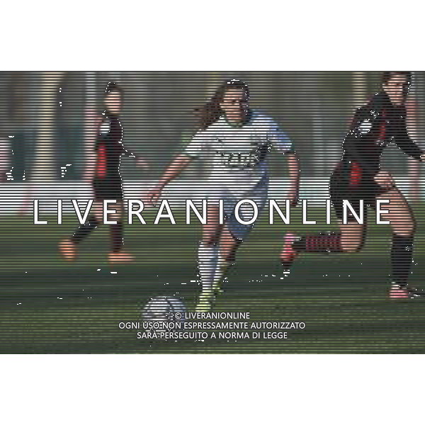 © TVRG Davina Brigitte Philtjens (Sassuolo) Milan Women vs Sassuolo Calcio Femminile Coppa Italia Femminile quarti di finale - gara di ritorno Milano 13-02-2021 centro sportivo Peppino Vismara foto Roberto Garavaglia/ag. Aldo Liverani sas
