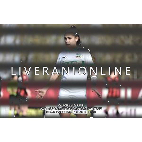 © TVRG Benedetta Orsi (Sassuolo) Milan Women vs Sassuolo Calcio Femminile Coppa Italia Femminile quarti di finale - gara di ritorno Milano 13-02-2021 centro sportivo Peppino Vismara foto Roberto Garavaglia/ag. Aldo Liverani sas