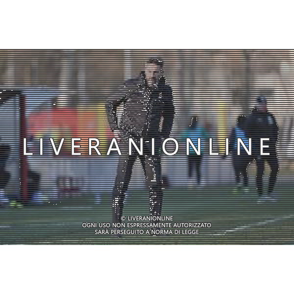 © TVRG Maurizio Ganz allenatore Milan Milan Women vs Sassuolo Calcio Femminile Coppa Italia Femminile quarti di finale - gara di ritorno Milano 13-02-2021 centro sportivo Peppino Vismara foto Roberto Garavaglia/ag. Aldo Liverani sas