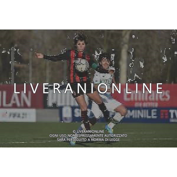 © TVRG Valentina Giacinti (Milan) Milan Women vs Sassuolo Calcio Femminile Coppa Italia Femminile quarti di finale - gara di ritorno Milano 13-02-2021 centro sportivo Peppino Vismara foto Roberto Garavaglia/ag. Aldo Liverani sas