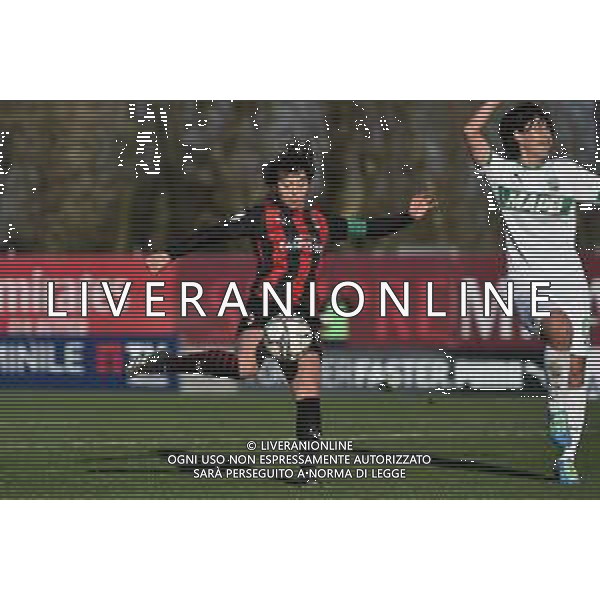 © TVRG Valentina Giacinti (Milan) Milan Women vs Sassuolo Calcio Femminile Coppa Italia Femminile quarti di finale - gara di ritorno Milano 13-02-2021 centro sportivo Peppino Vismara foto Roberto Garavaglia/ag. Aldo Liverani sas