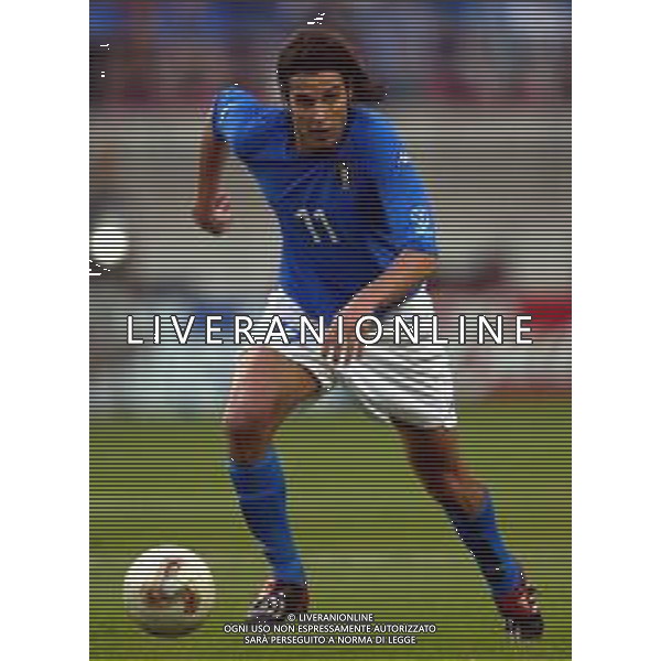 Ibaraki (GIAPPONE) 08/06/2002 Mondiali CALCIO 2002 ITALIA - CROAZIA nella foto DONI CRISTIANO Agenzia Aldo Liverani Sas