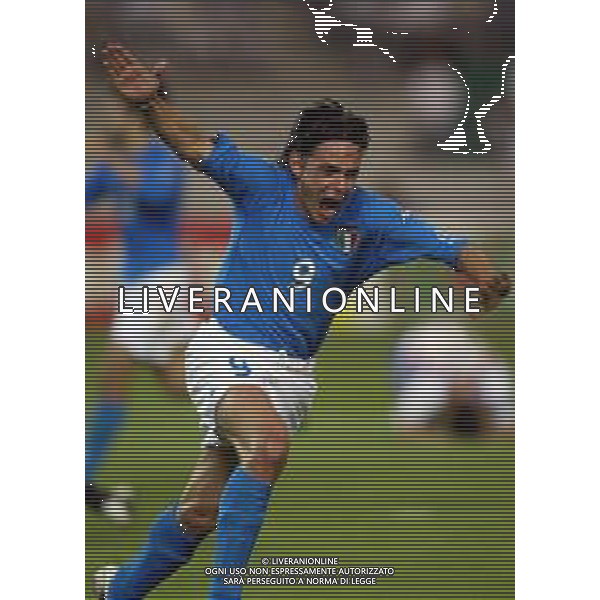 Ibaraki (GIAPPONE) 08/06/2002 Mondiali CALCIO 2002 ITALIA - CROAZIA nella foto INZAGHI FILIPPO esultanza Agenzia Aldo Liverani Sas