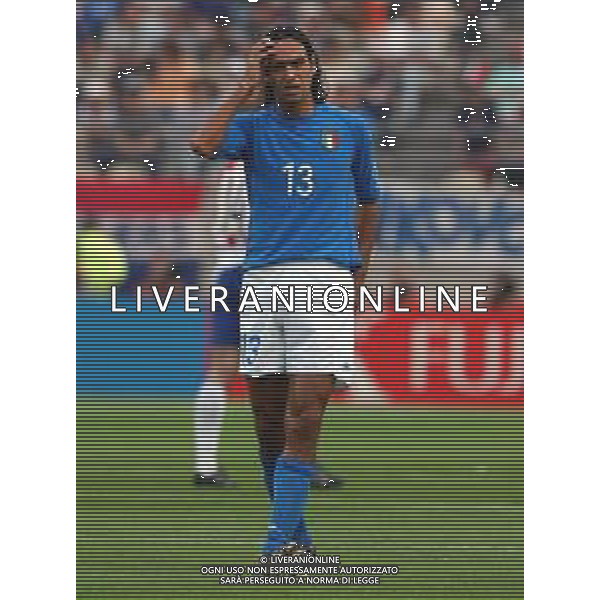 Ibaraki (GIAPPONE) 08/06/2002 Mondiali CALCIO 2002 ITALIA - CROAZIA nella foto nesta alessandro Agenzia Aldo Liverani Sas