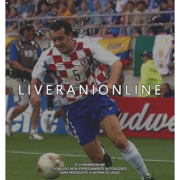 Ibaraki (GIAPPONE) 08/06/2002 Mondiali CALCIO 2002 ITALIA - CROAZIA nella foto RAPAIC MILAN Agenzia Aldo Liverani Sas