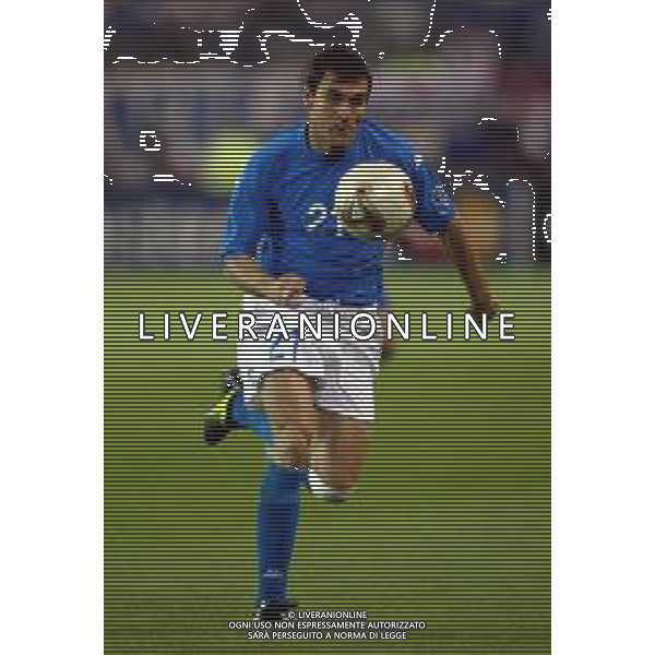 Ibaraki (GIAPPONE) 08/06/2002 Mondiali CALCIO 2002 ITALIA - CROAZIA nella foto VIERI CHRISTIAN Agenzia Aldo Liverani Sas