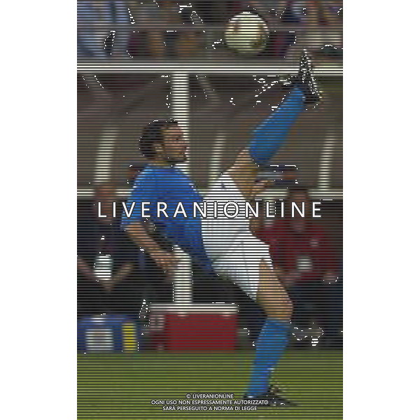 Ibaraki (GIAPPONE) 08/06/2002 Mondiali CALCIO 2002 ITALIA - CROAZIA nella foto zanetti CRISTIANO Agenzia Aldo Liverani Sas