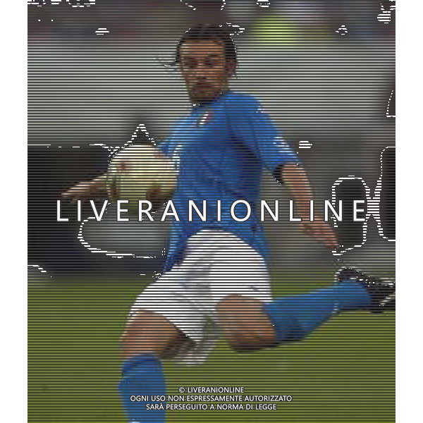 Ibaraki (GIAPPONE) 08/06/2002 Mondiali CALCIO 2002 ITALIA - CROAZIA nella foto zanetti CRISTIANO Agenzia Aldo Liverani Sas